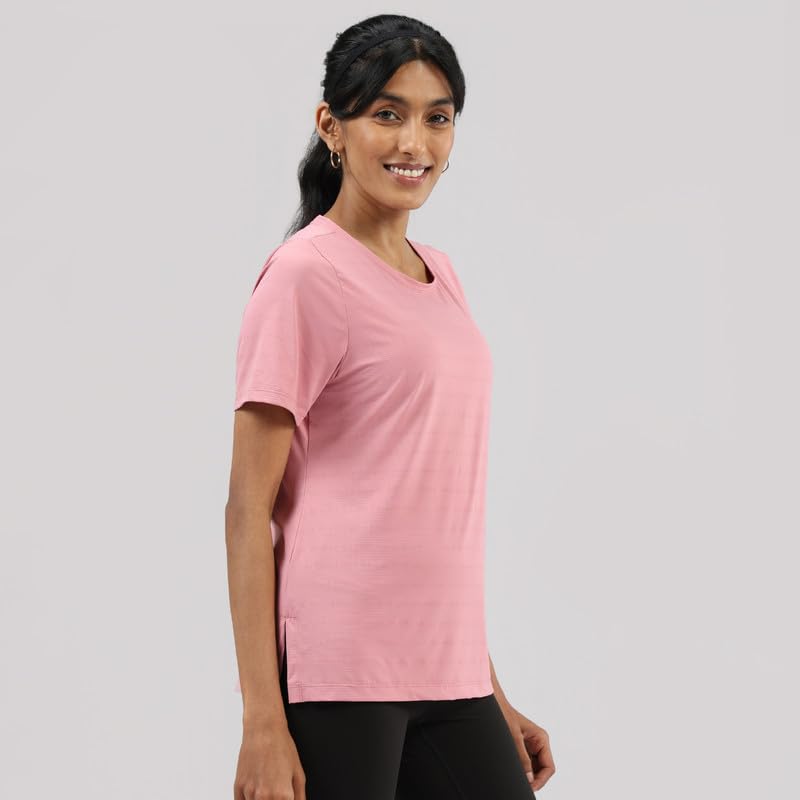 BlissClub Most Breathable - Slit Top, Breathable Comfort Through Tough Moves,Breathable mesh Fabric,Lightweight,Side Slits for C