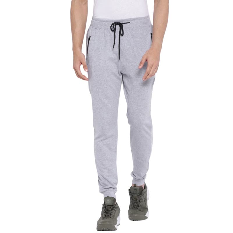 Turtle Men Grey Melange Joggers