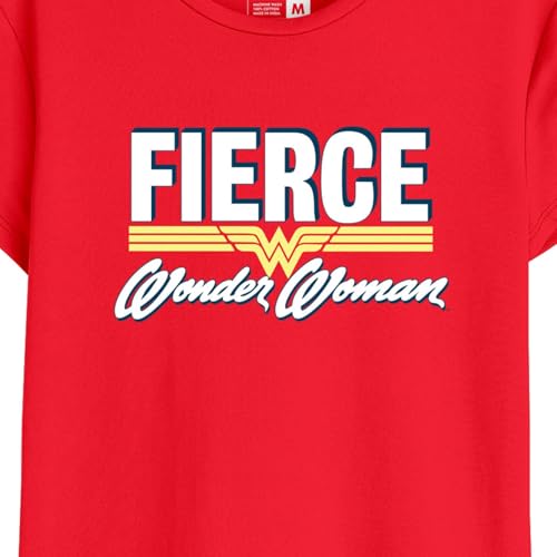 Bon Organik Womens Regular Fit T-Shirt (BON11511_Red