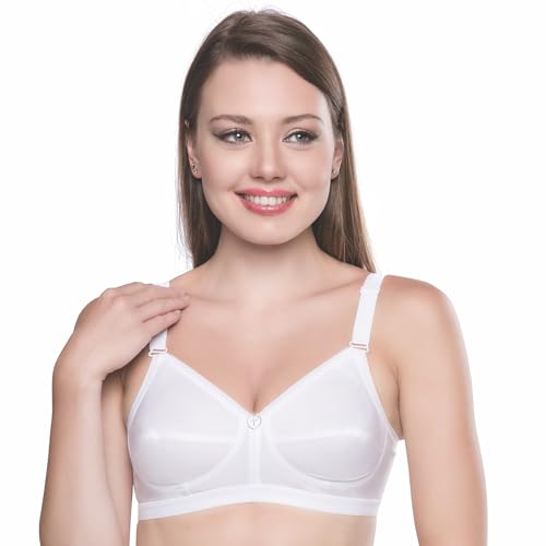 TRYLO Women's Cotton Non Padded Wire Free Everyday Bra