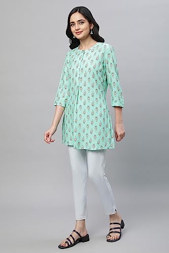 Aurelia Rayon Women's Regular Kurti
