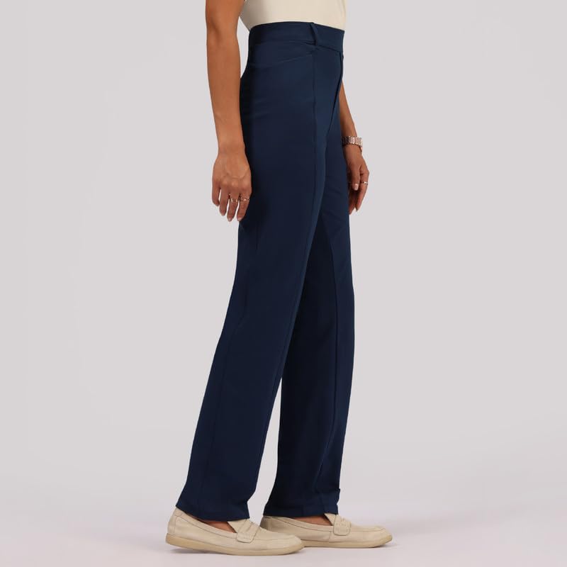 BlissClub Womens AM:PM Air Straight Pants - Cotton Tall