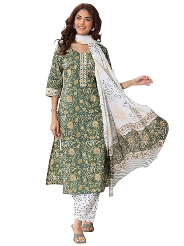 Libas WomenS Cotton Kurta Sets (400081Or