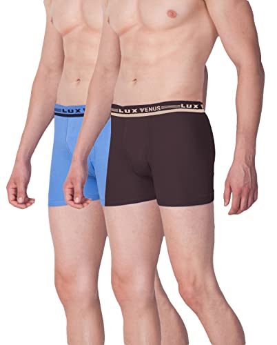Lux Venus Pure Cotton Drawer For Men (Pack Of 2) Multicolour