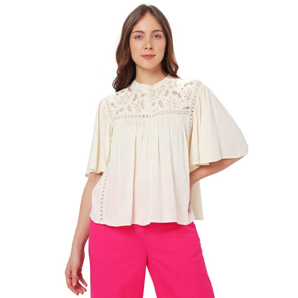 Vero Moda Flared Top (257172602_Birch_Xl)