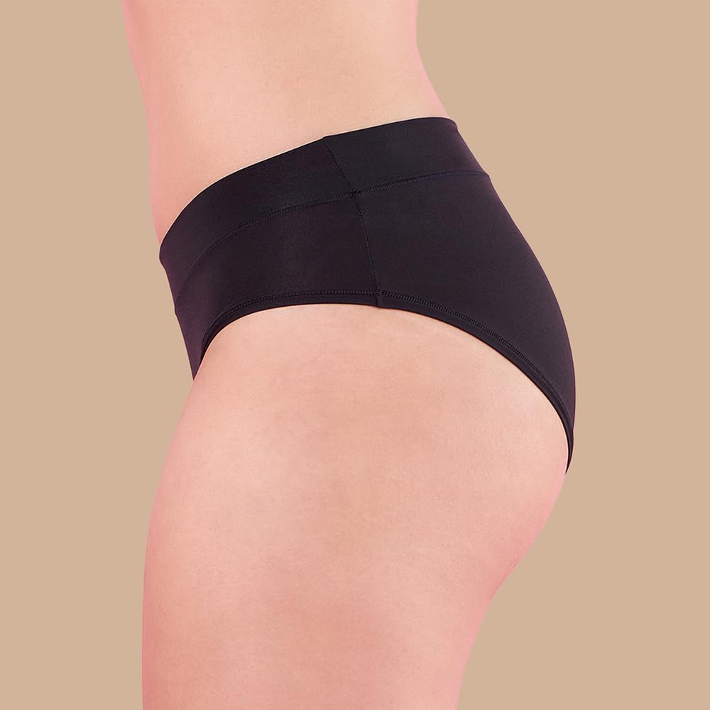 Nykd (Nyp342 Nylon Super Stretch Hipster Panty Underwear For Women | Ultra-Soft Fabric With Smooth Elastic Waistband | Gentle On