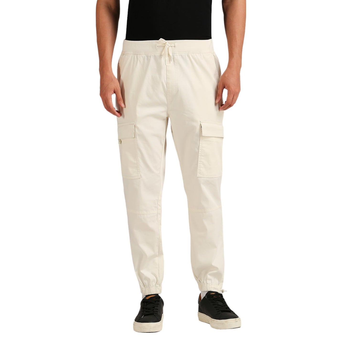 Pepe Jeans MenS Regular Joggers (Pm211782_Off White