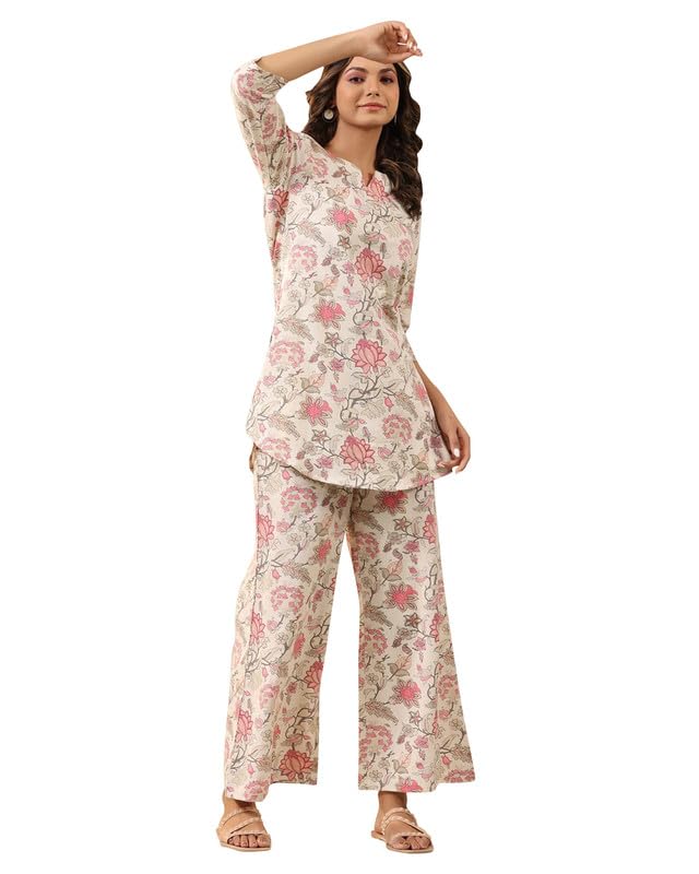 I Enterprise WomenS Cotton Tunic Knee-Length Dress (Y1_Inco-039_Multicolor4
