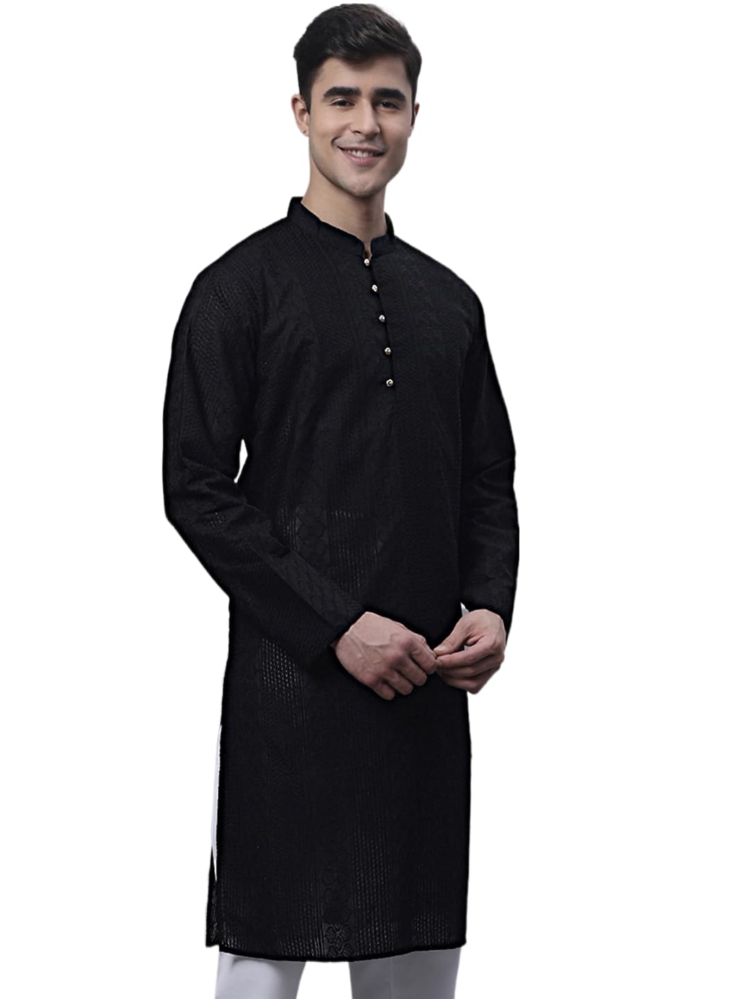 Jompers Mens Embroiderd Kurta