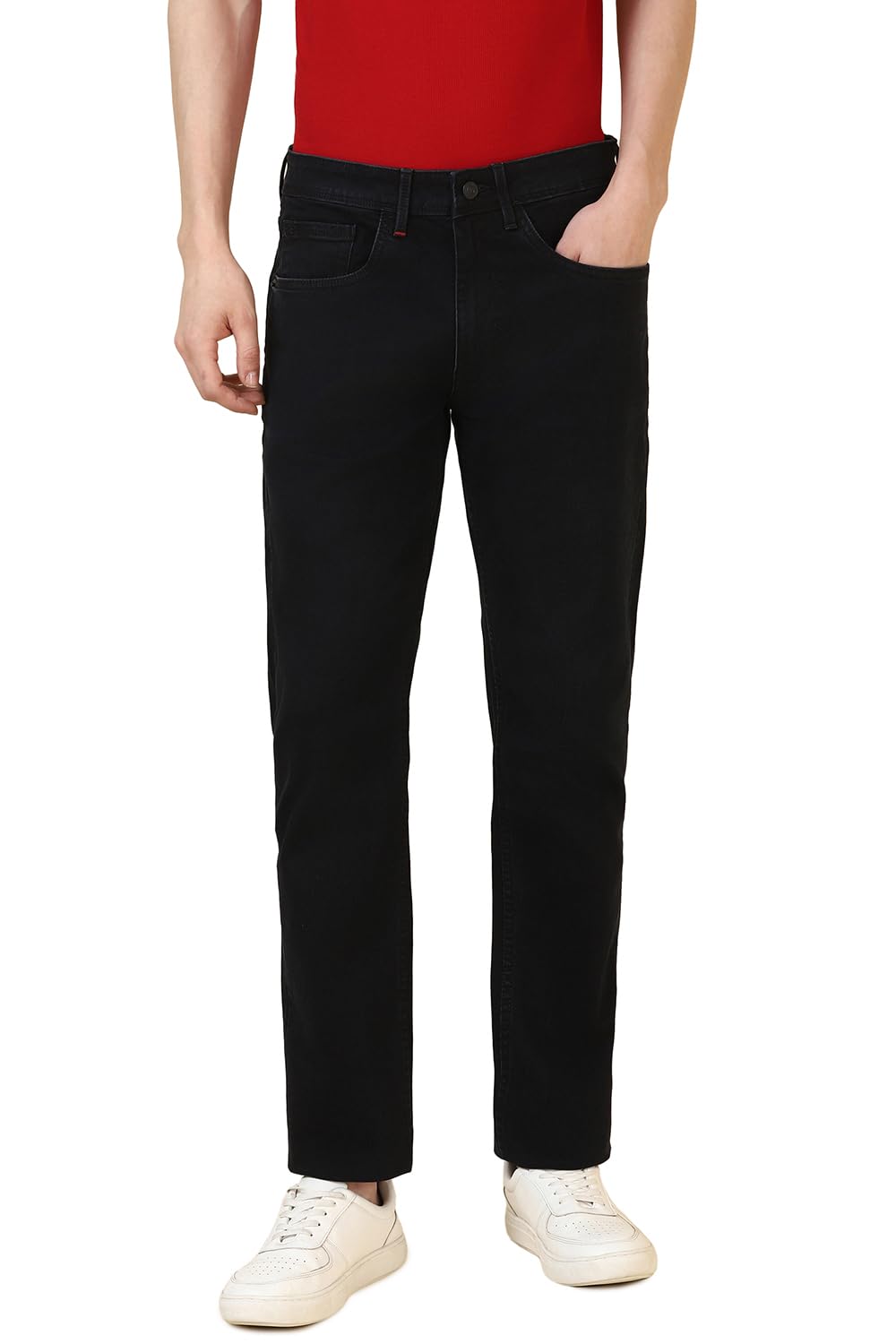 Allen Solly Men Regular Fit Solid Casual Jeans