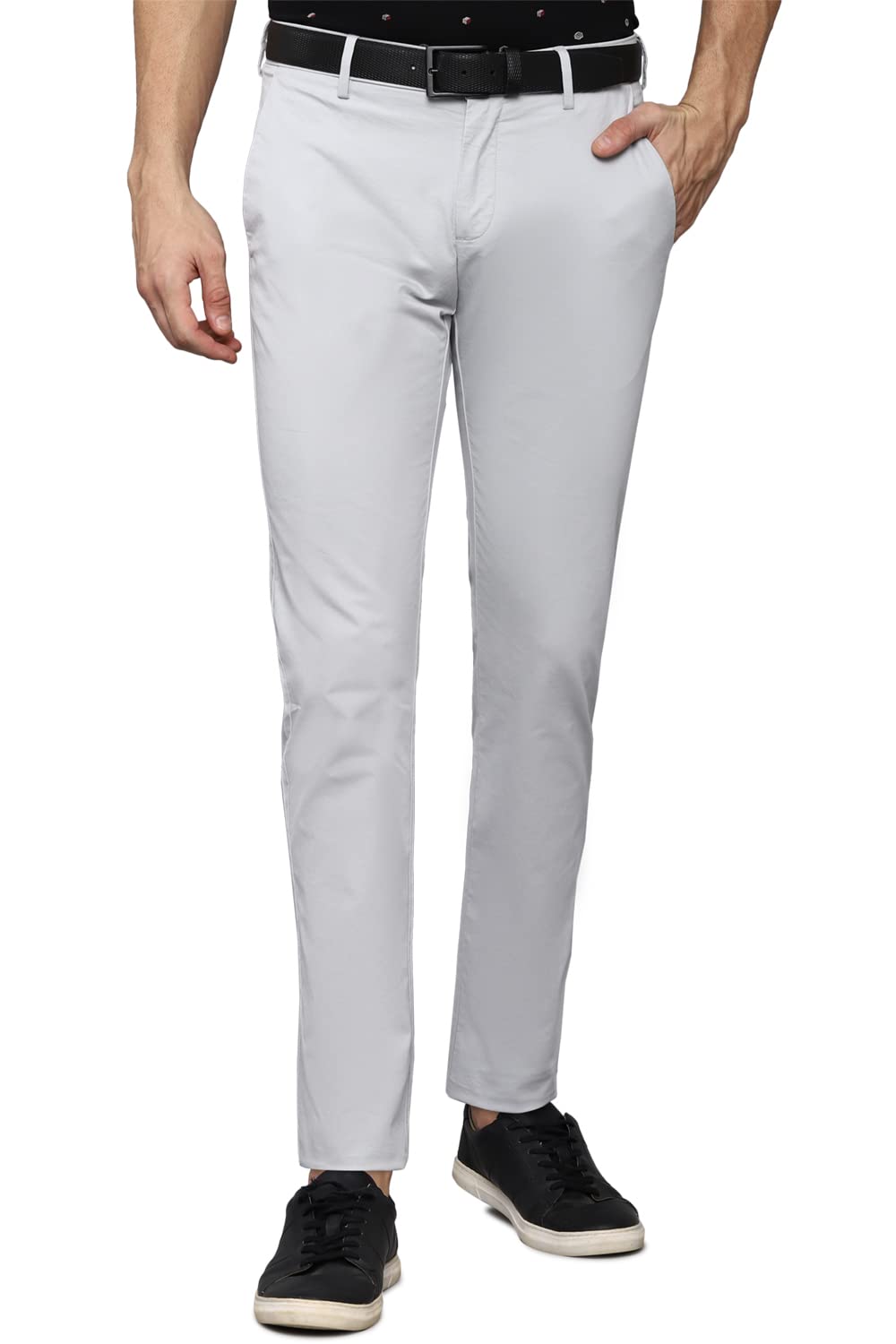 Allen Solly Women Slim Fit Solid Casual Pants