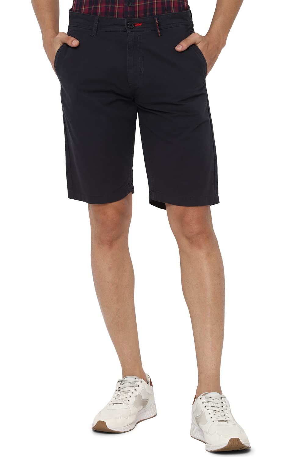 Allen Solly Men Solid Casual Cotton Shorts