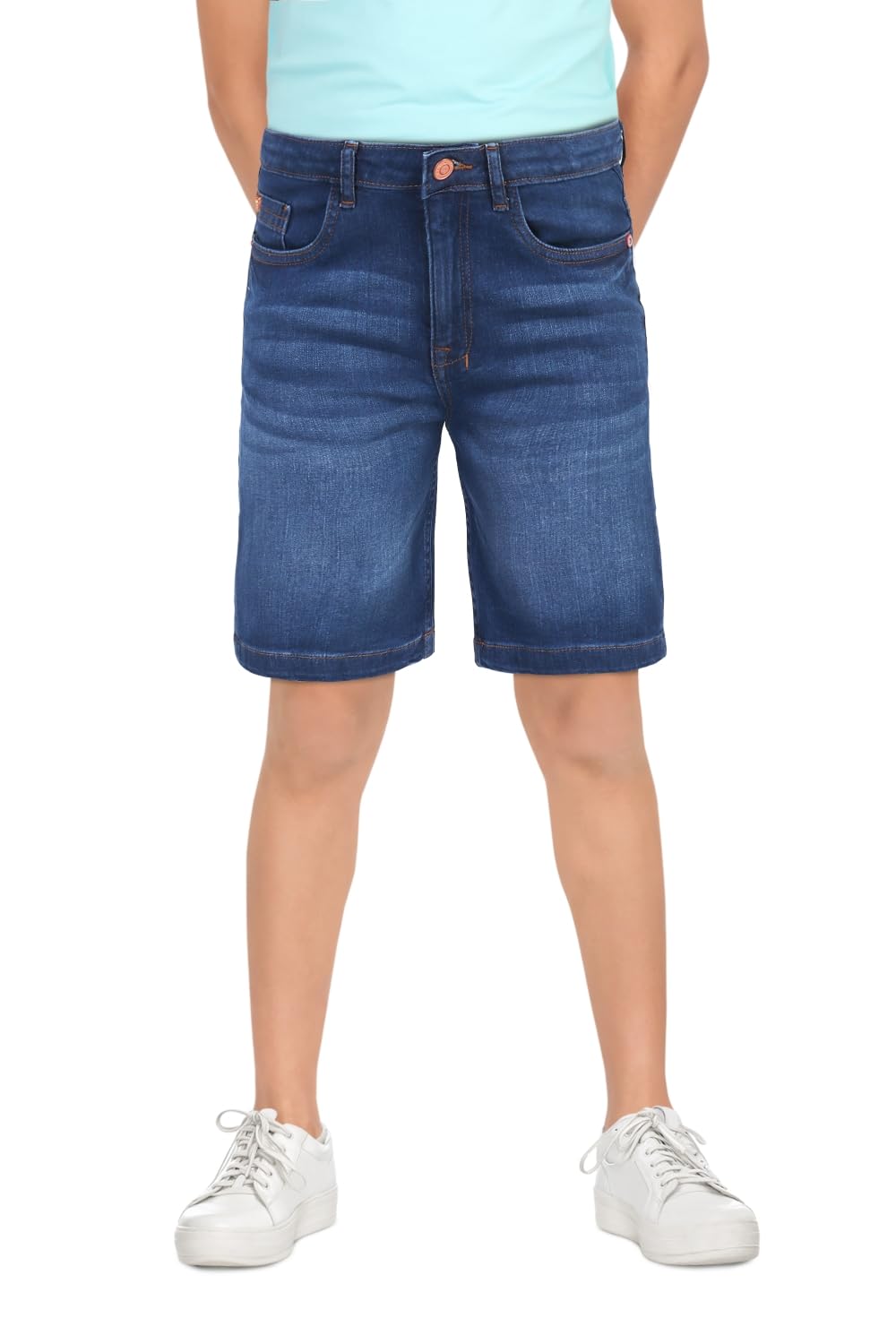 Allen Solly Boys Regular Fit Solid Casual Shorts