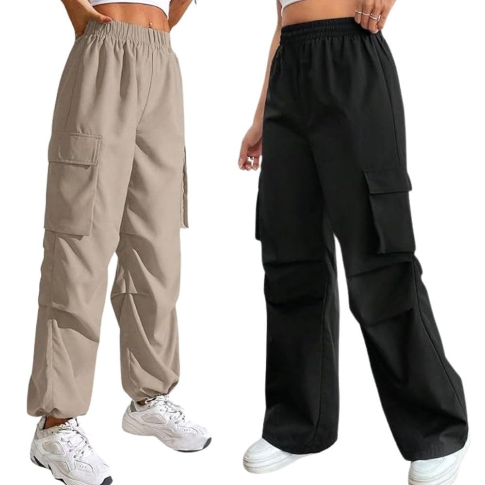 Greciilooks WomenS Regular Fit Cargo Pant