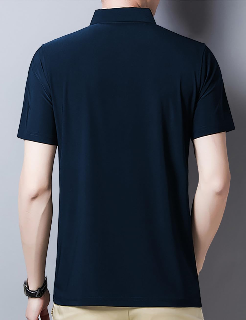 Nobel Monk MenS Regular Fit Polo T Shirt |Half Sleeves |Collar Tshirts |Casual T-Shirt For Men