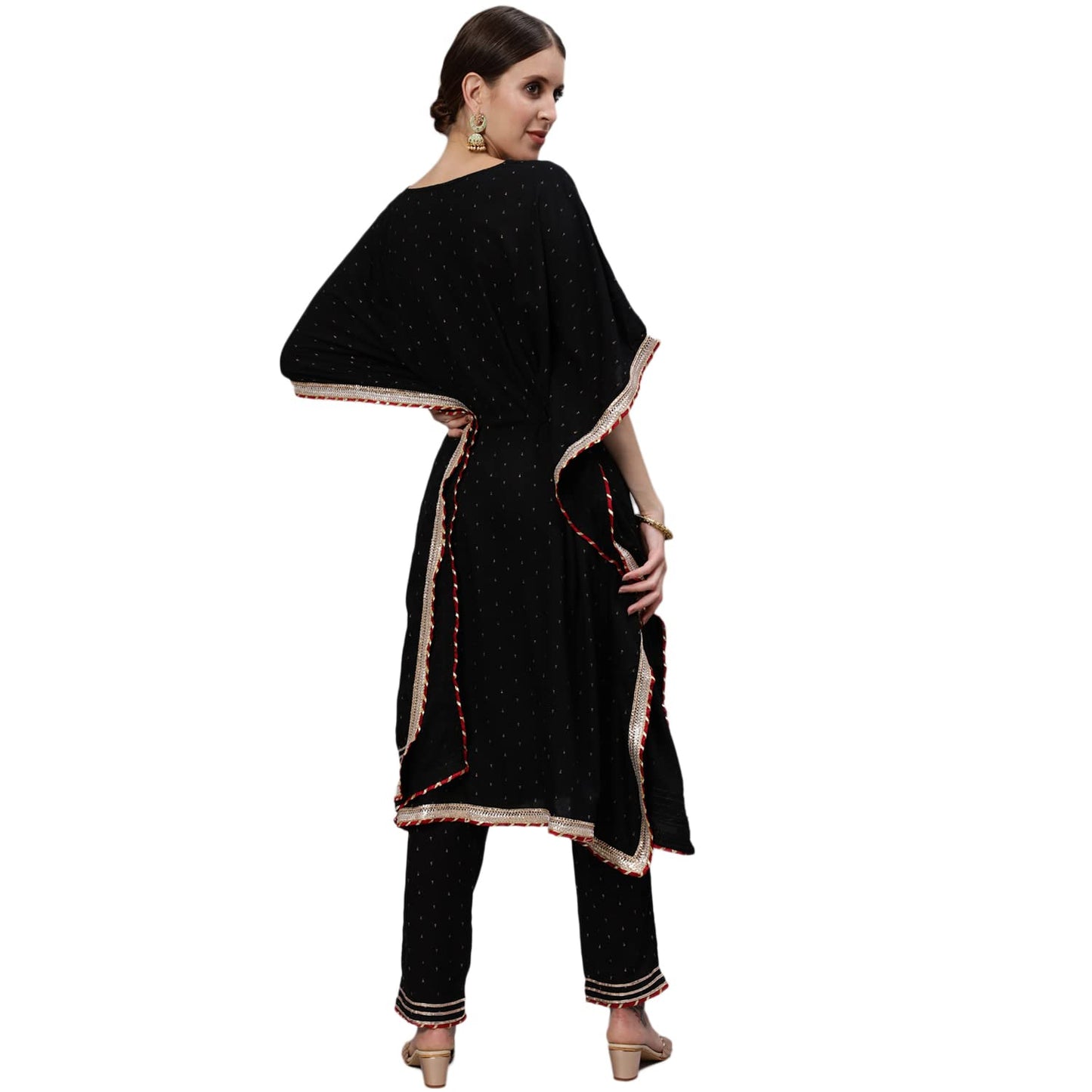 ishin Women's Rayon Salwar Suit Kurta Set