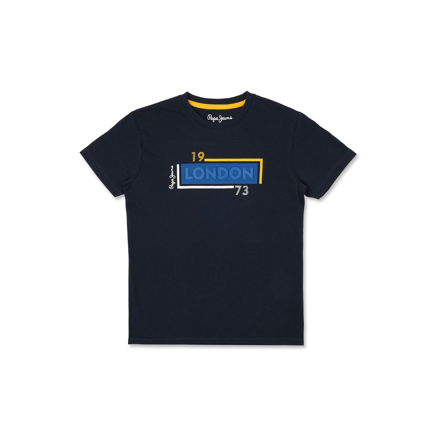 Pepe Jeans BoyS Letter Print Regular Fit T-Shirt