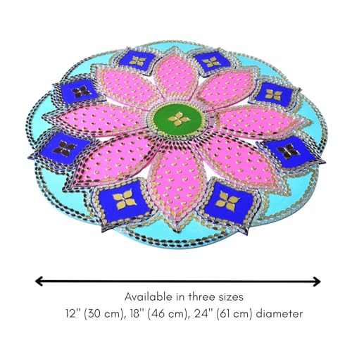 One Minute Rangoli - Purple 18