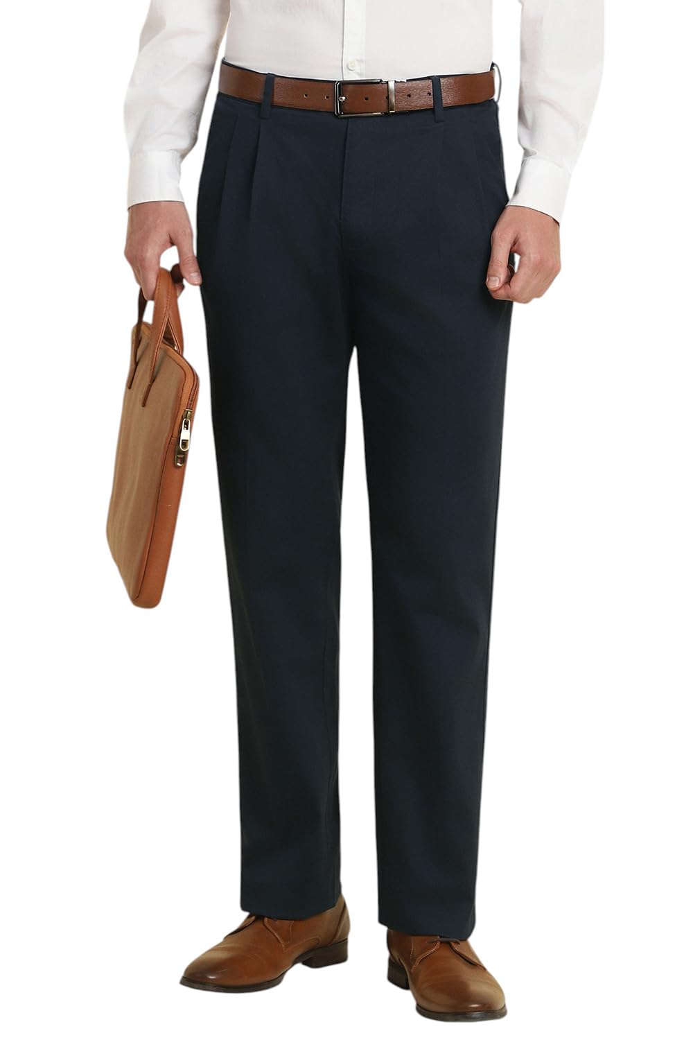 Allen Solly Men Regular Fit Formal Trousers