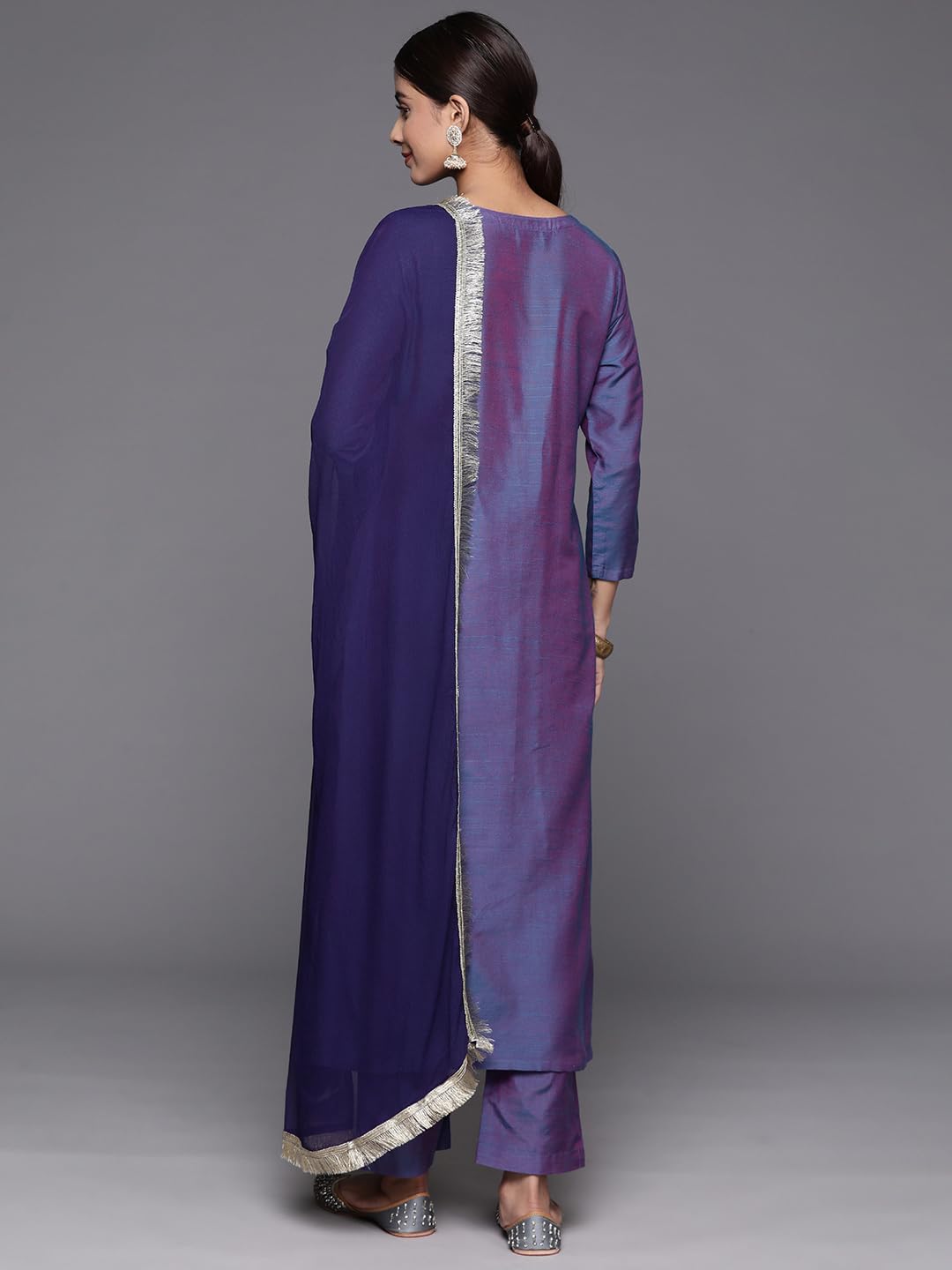 Varanga WomenS Regular Fit Kurta Kurta Bottom Set Dupatta Set