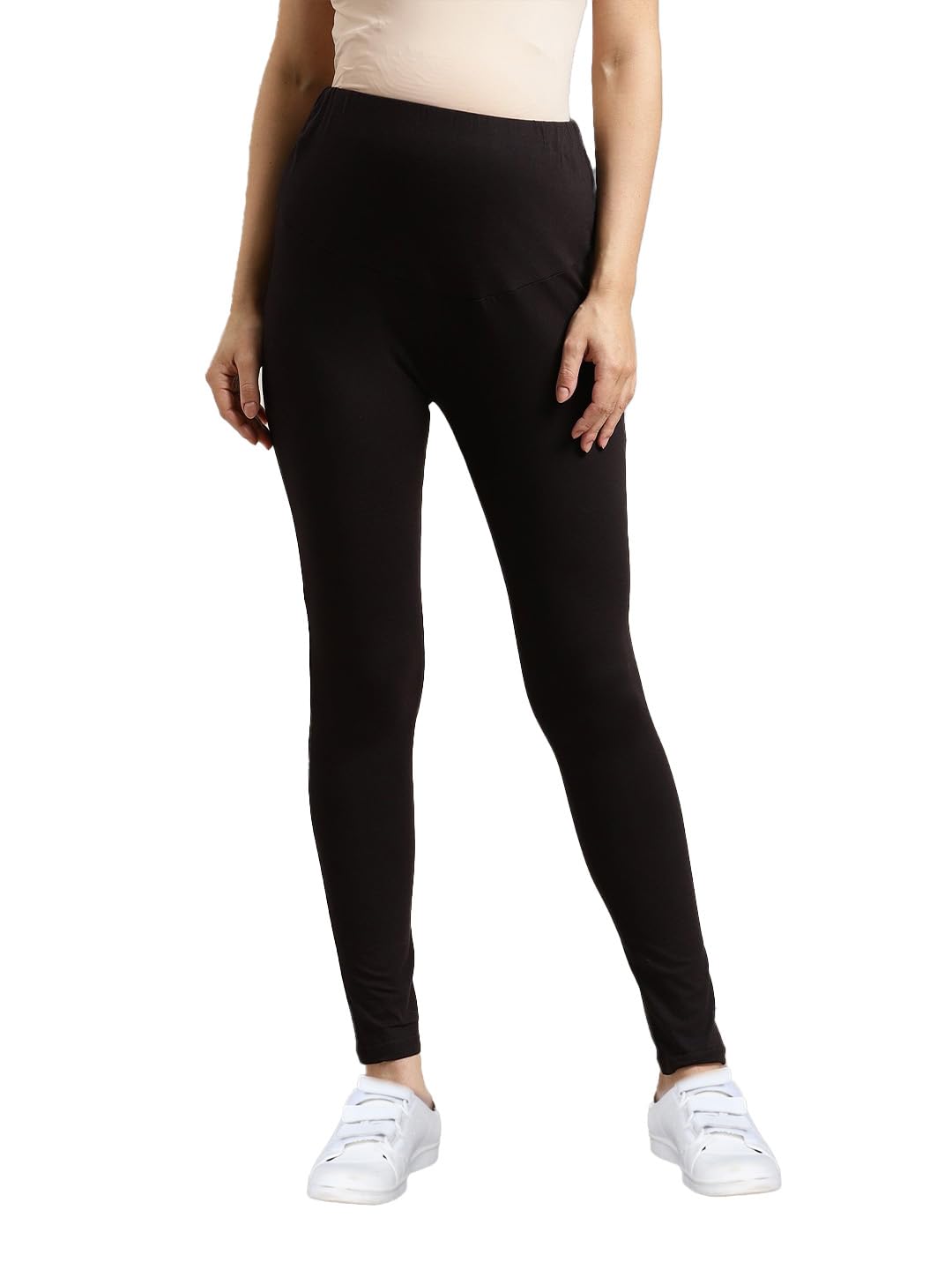 Lyra Overbelly Maternity Leggings Black