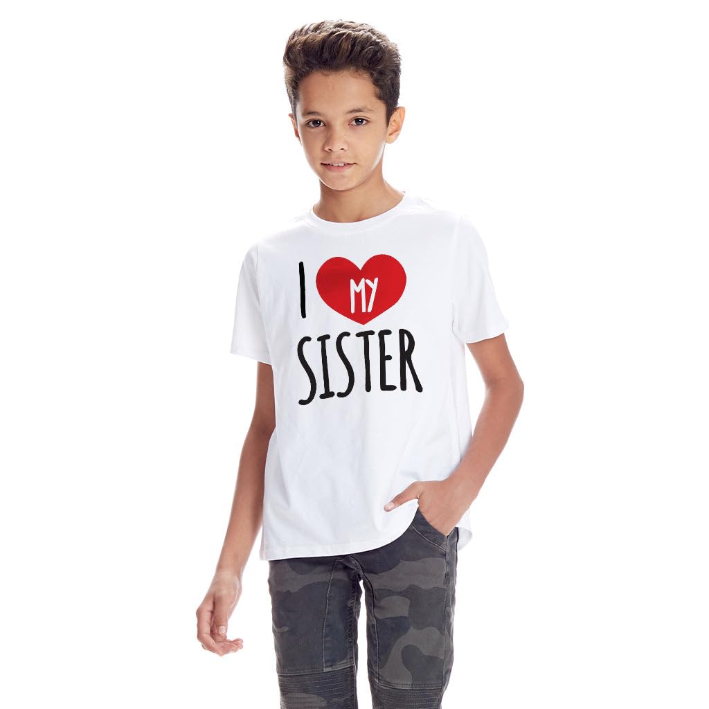 Bon Organik Boys Regular Fit T-Shirt (24RAKHI6196_Brother