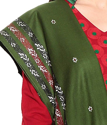 Weavers Villa Womens Kashmiri Shawl, 100cm x 200cm