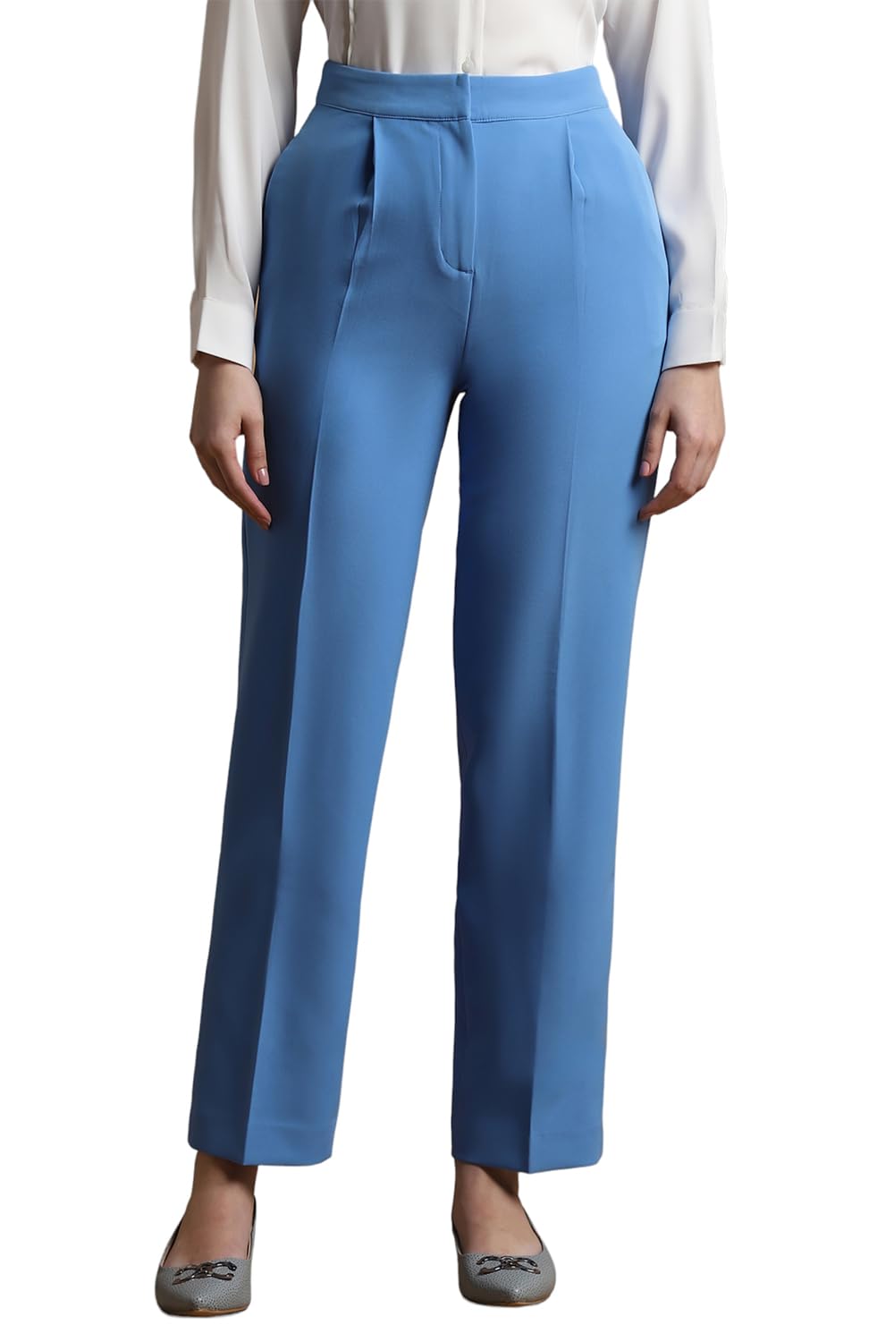 Allen Solly Women Regular Fit Casual Formal Pants