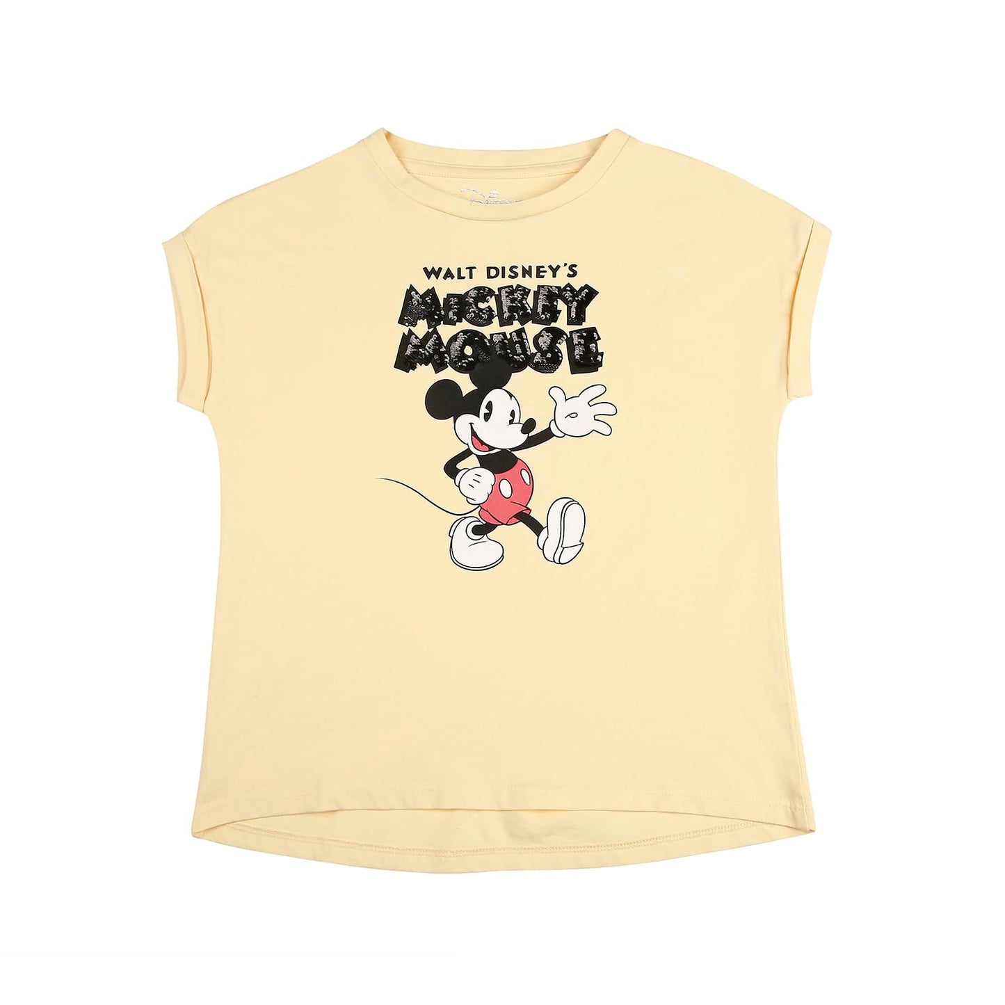 Pepe Jeans GirlS Regular T-Shirt (Pg502928_Summer Yellow 8)