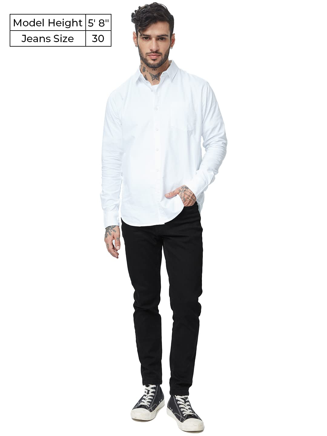 The Souled Store Solids: Black (Slim Fit) Mens and Boys Cotton and Spandex Black Color Men Jeans