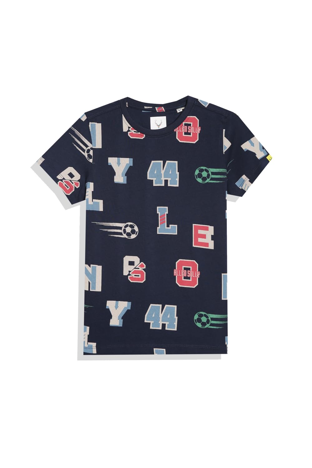Allen Solly Boys Regular Fit Printed Graphic Casual Half Sleeve T-Shirt