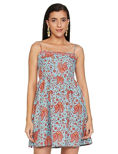 Ketch Women'S Polyester Regular Dress Shirt (Khku000302_Aqua Coral