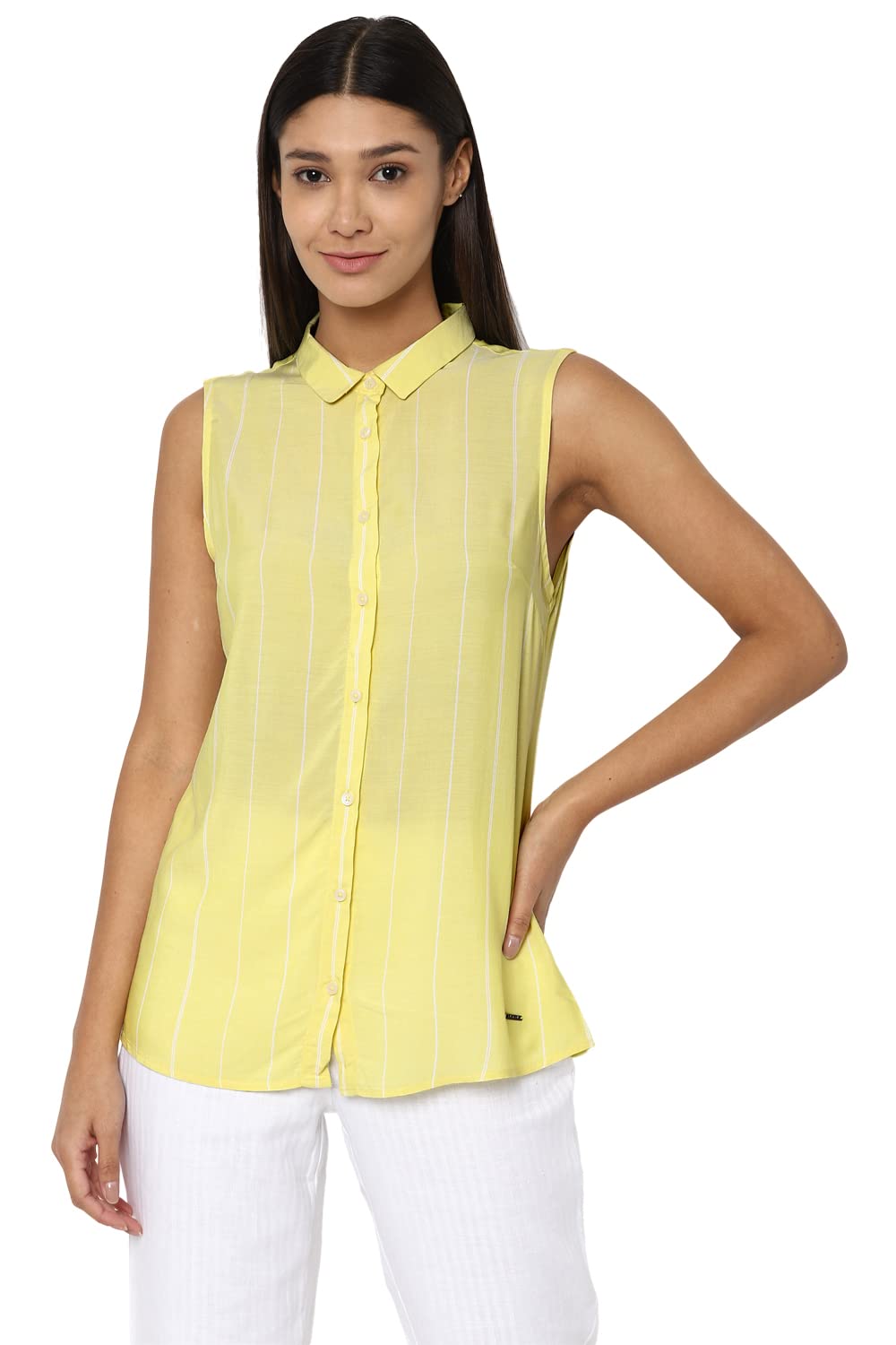 Allen Solly Women Striped Top