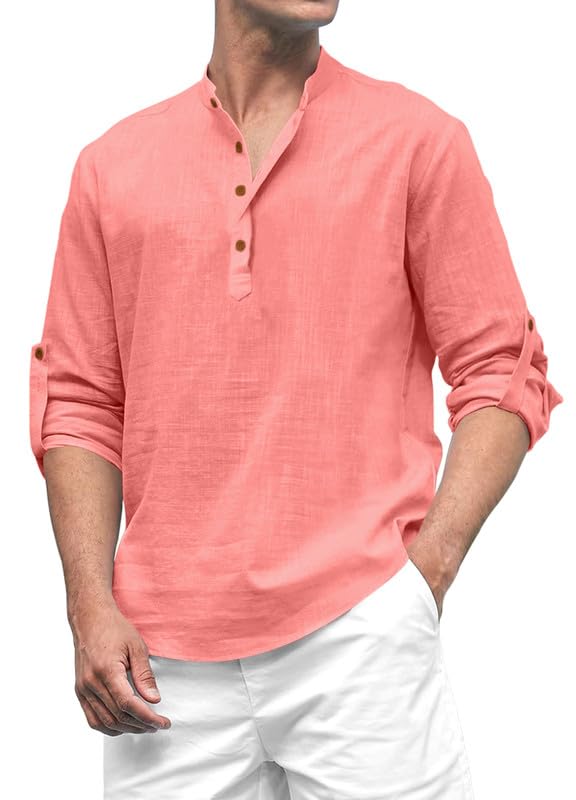 Royalscout MenS Cotton Polyester Blend Regular Fit Full Sleeve Kurta Perfect For Special Occasions, Family Events, Or Daily Eth