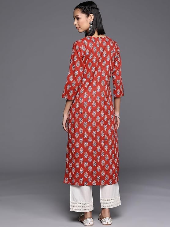 Varanga WomenS Cotton Printed Regular Kurta Comfortable, Stylish, And Perfect For Every Occasion With Beautiful Prints And Tim