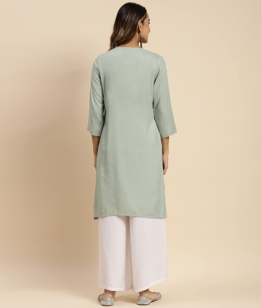 rangita Women Rayon Straight Kurti