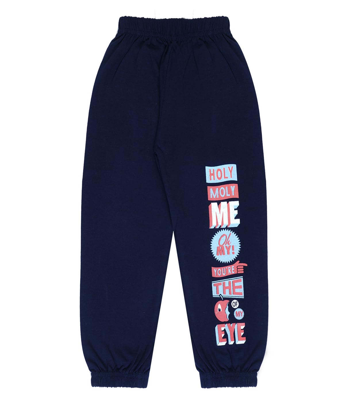 T2F Boys Regular Fit Printed Cotton Track Pant (Pack of 5)