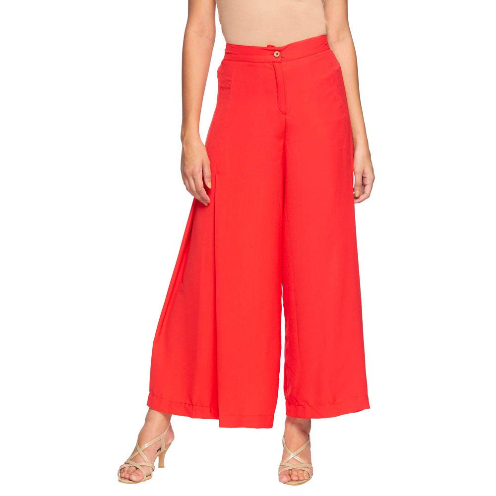 Aurelia WomenS Synthetic Palazzo Bottom (19Fea60054-600429_Red_X-Large)