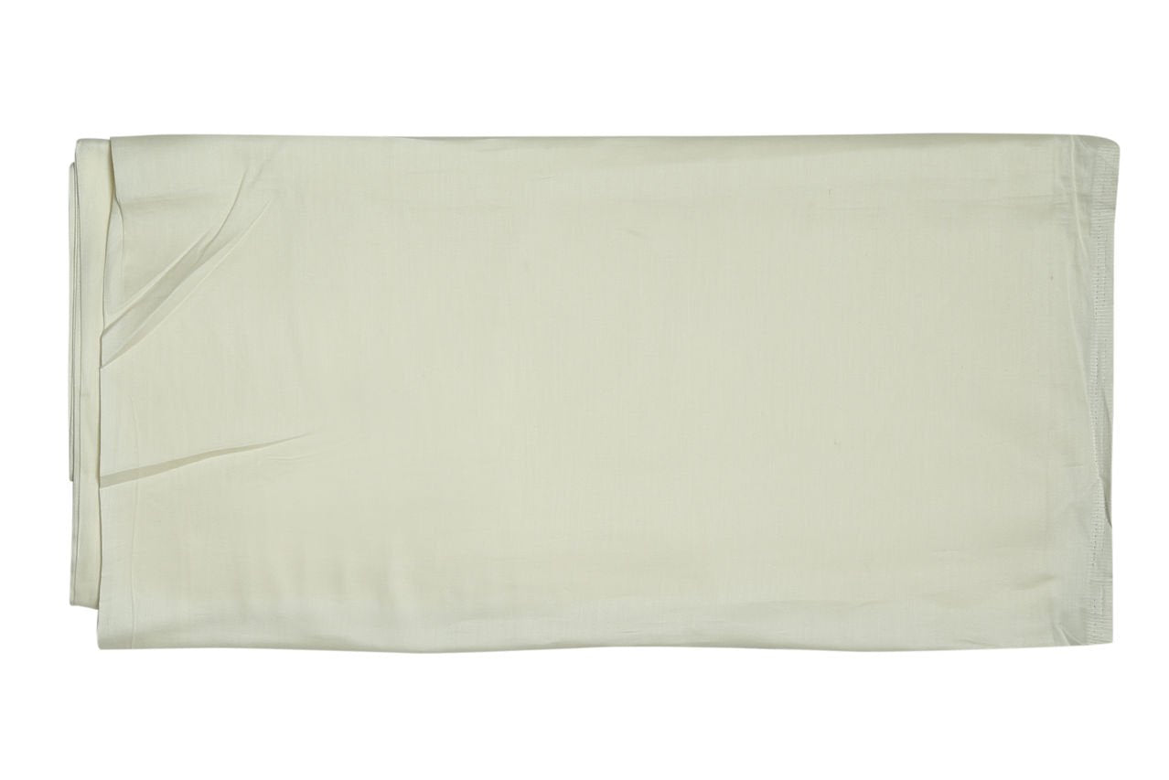 Sojanya (Since 1958), Cream Kurta Pajama Fabric 5 Metres