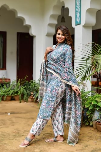DHRUVI TRENDZ Women Kurta Set