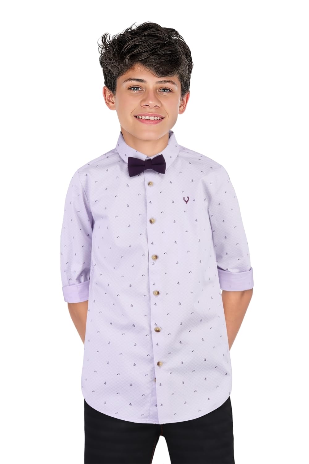 Allen Solly Boys Slim Fit Printed Jacket