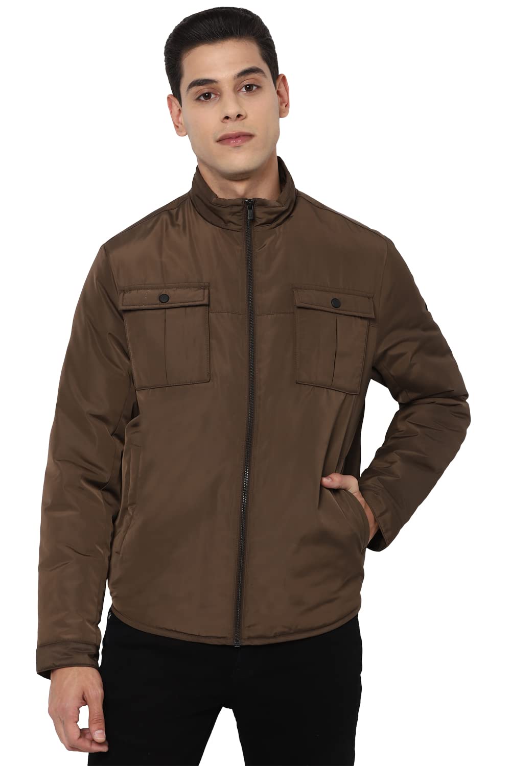 Allen Solly Men Regular Fit Polyester Jacket