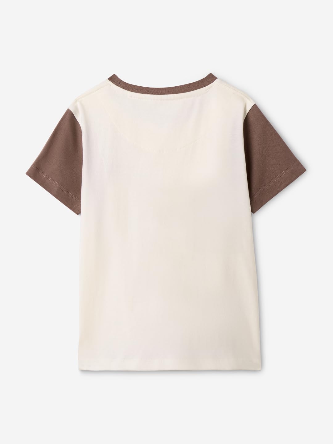 The Souled Store Regular T-Shirt: Mocha Mousse Regular Fit Graphic Printed Half Sleeve Boys Cotton T-Shirts