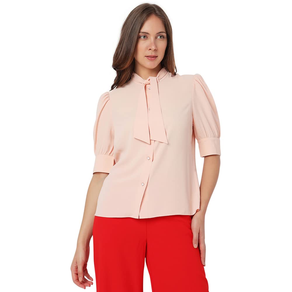 Vero Moda Regular Shirt (286926001_Evening Sand_S_)