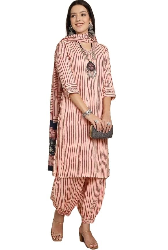 Kurta Set: Ethnicity Meets Comfort In Style: Experience The Perfect Blend Of Tradition And Comfort With Our Cotton Blend Sets! B