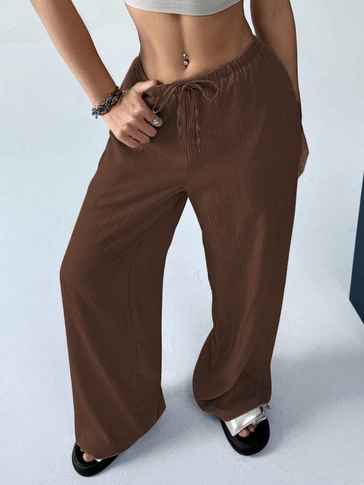 Greciilooks Regular Women Trouser (Gl-Dp-Tr1028_Coffee