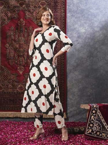 ANNI DESIGNER Rayon Women Kurta With Pant