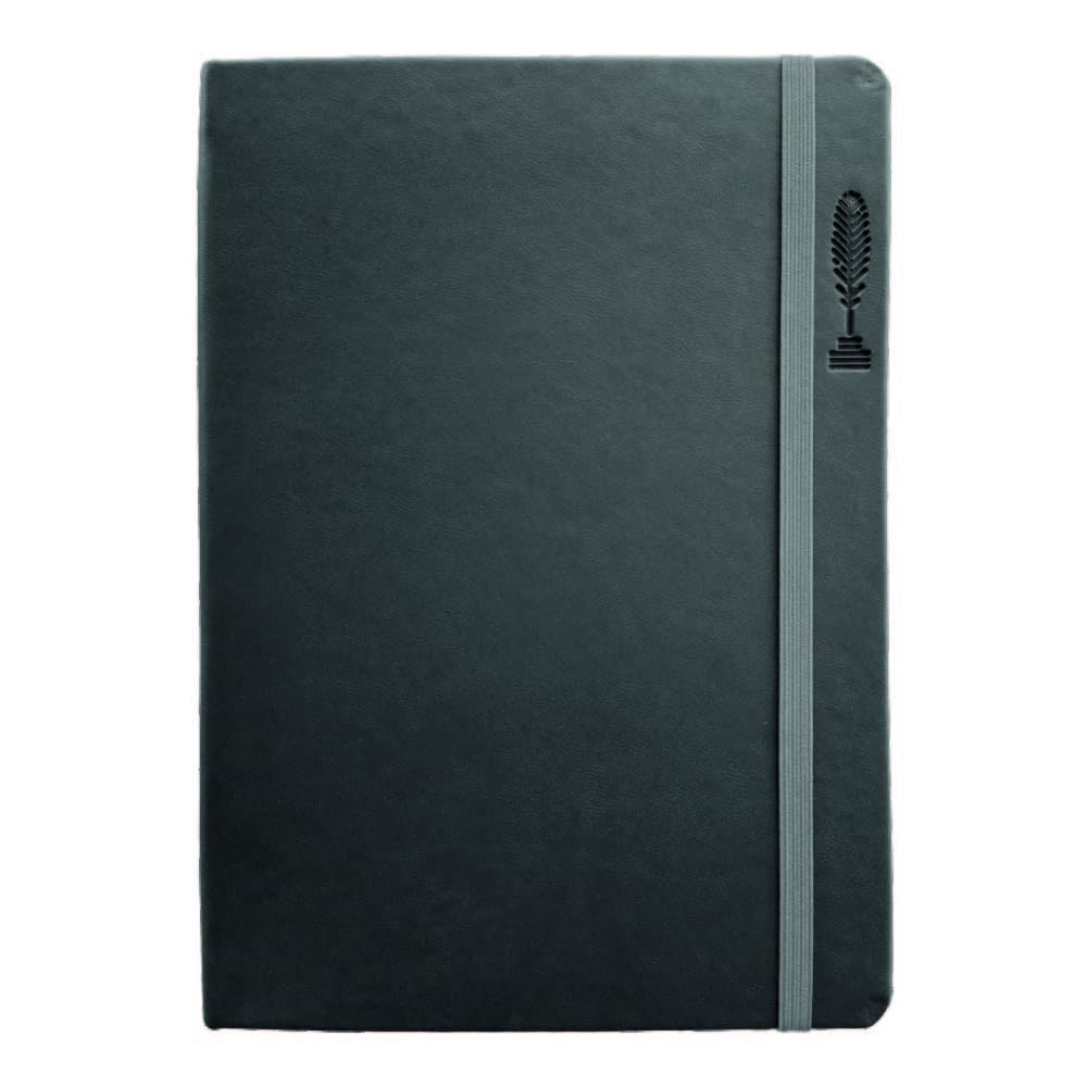 Anupam Fluct Premium Lined Journal Notebook 192 Pages 80Gsm A5 Ruled Notebook Matte Finish Pvc Cover Journal For Women Men, Dail