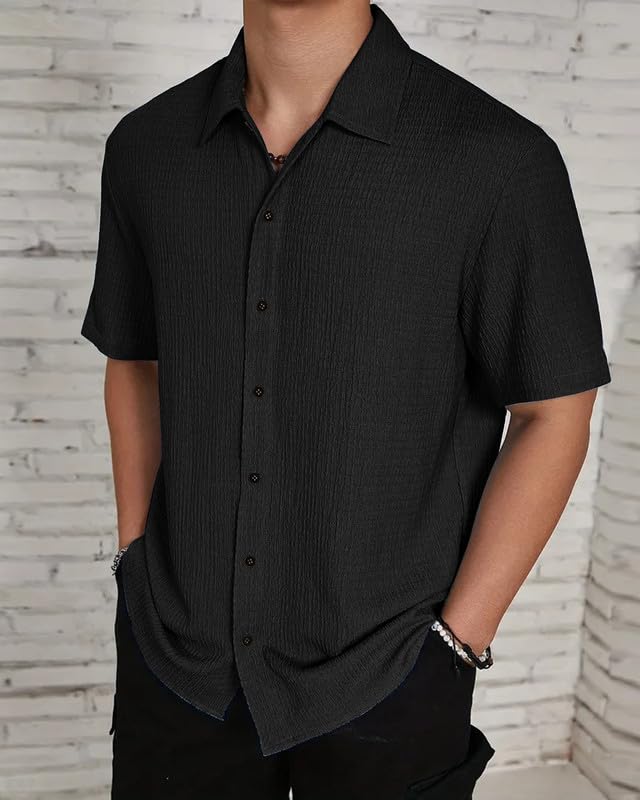 I Enterprise Casual Shirt For Men|| Regular Fit Shirt For Men|| Men Stylish Shirt || Men Solid Shirt With Spread Collar & Half S