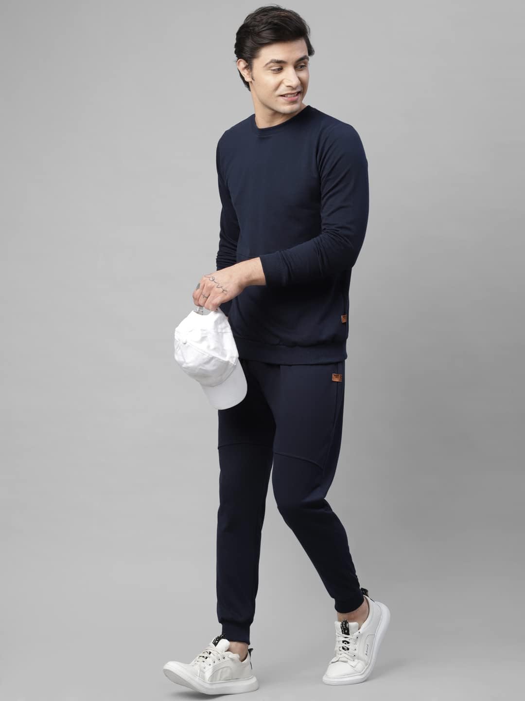 Rigo Round Neck Full Sleeve Terry Track Suit For Men | Regular Fit Plus Sizes Tracksuit for Mens | Co-ord Set For Men